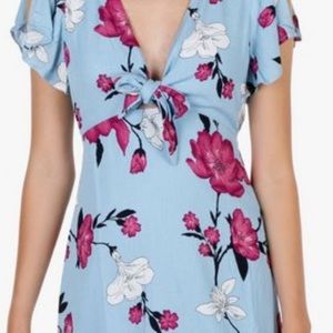 ISO favlux blue floral dress